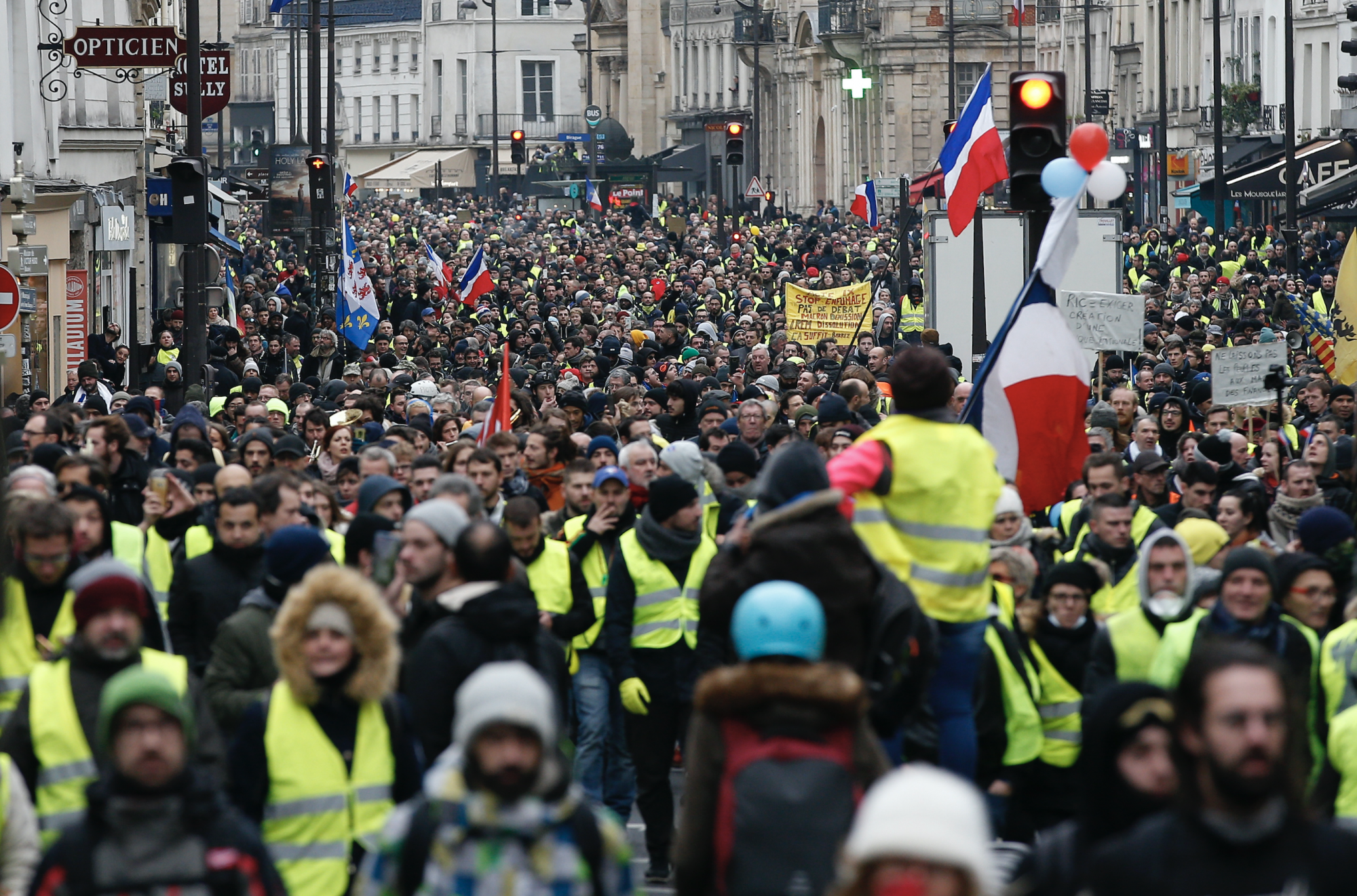 Yellow Vest Protests Challenge France's Emmanuel Macron